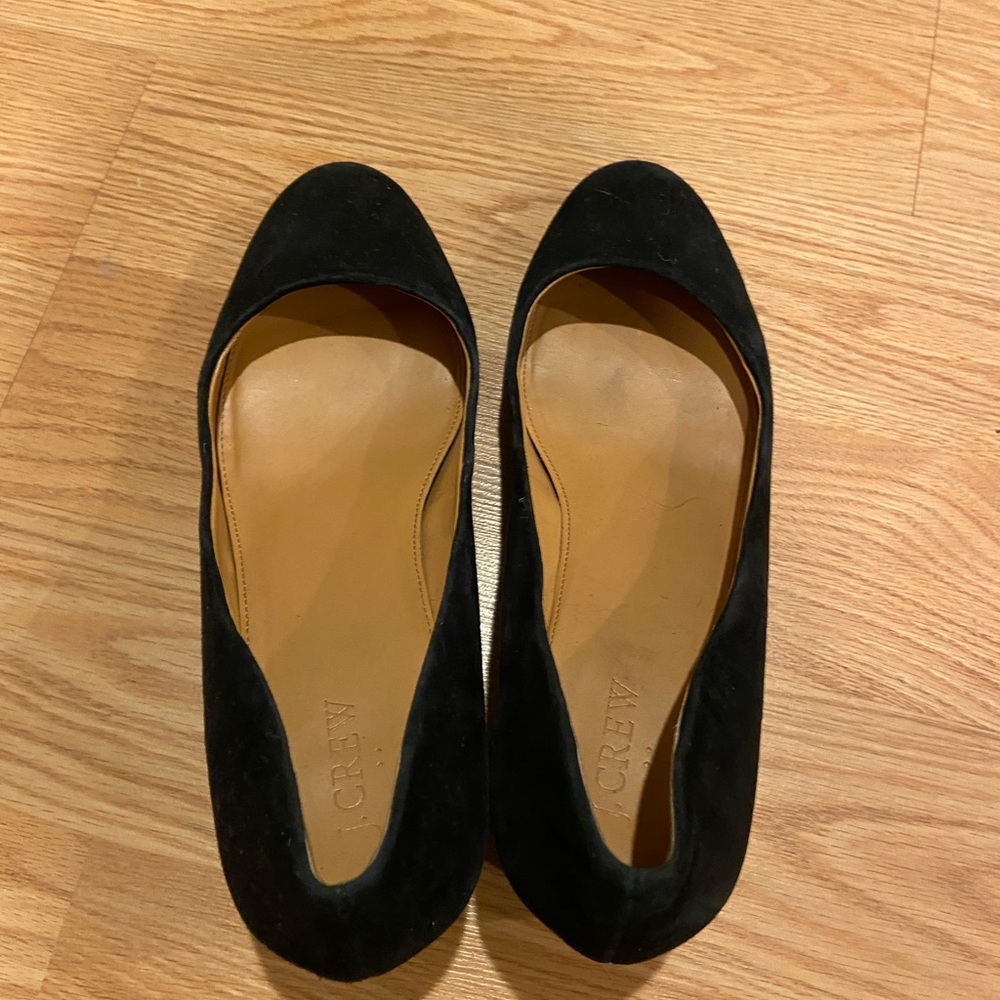 JCrew black pumps  size 10